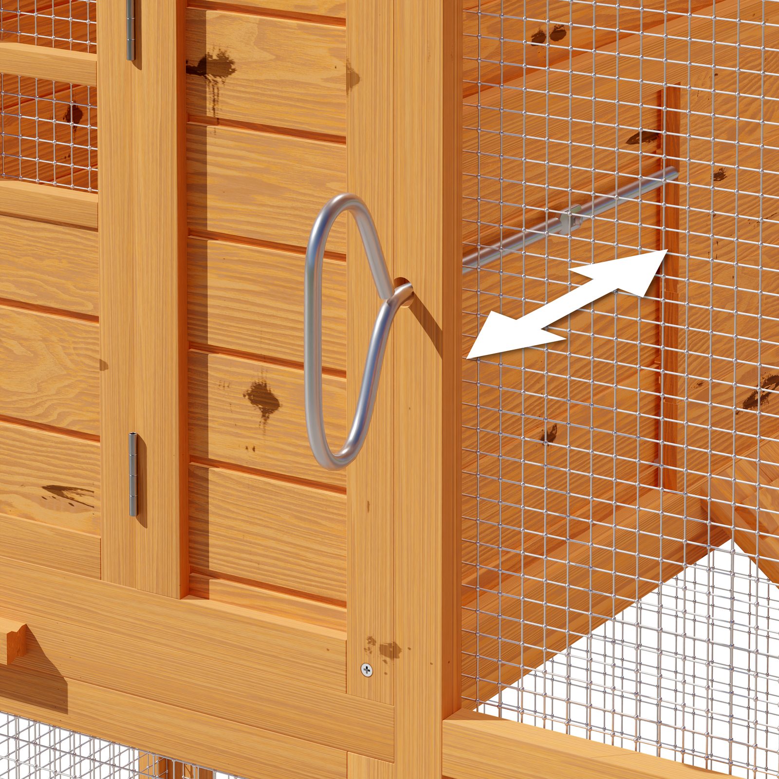 Kaninchenstall Hasenk&auml;fig Kleintierstall Kaninchenk&auml;fig H&uuml;hnerstall Hasenstall xxl Hasenstall Kaninchenstalle