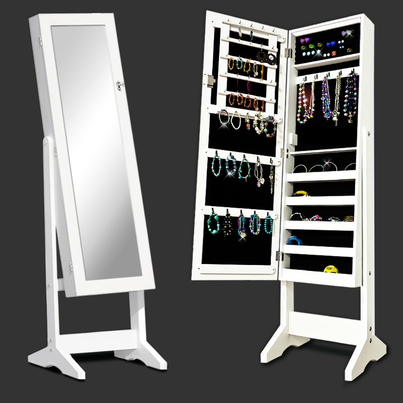 Schmuckschrank Spiegelschrank Schmuckkasten Standspiegel Schmuck