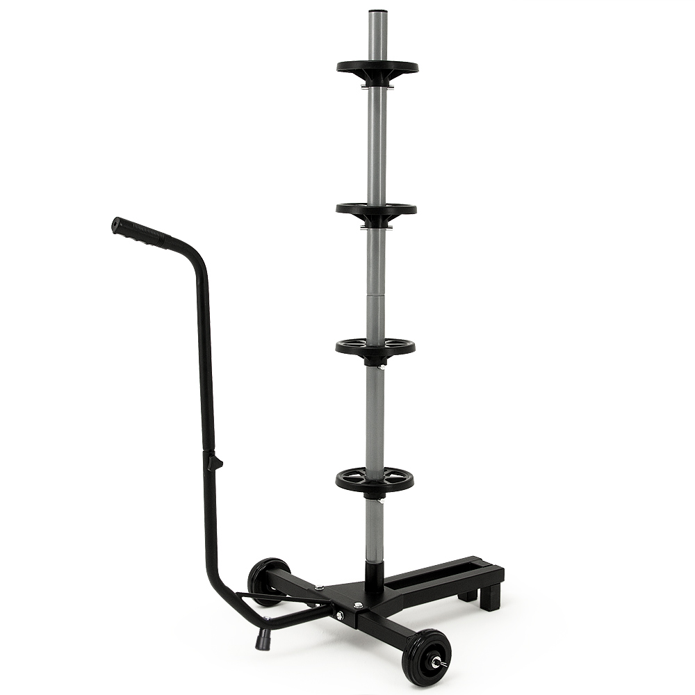 Tyre Storage Stand Car Wheel Stand Tree Movable 4 Complete Rim Holder