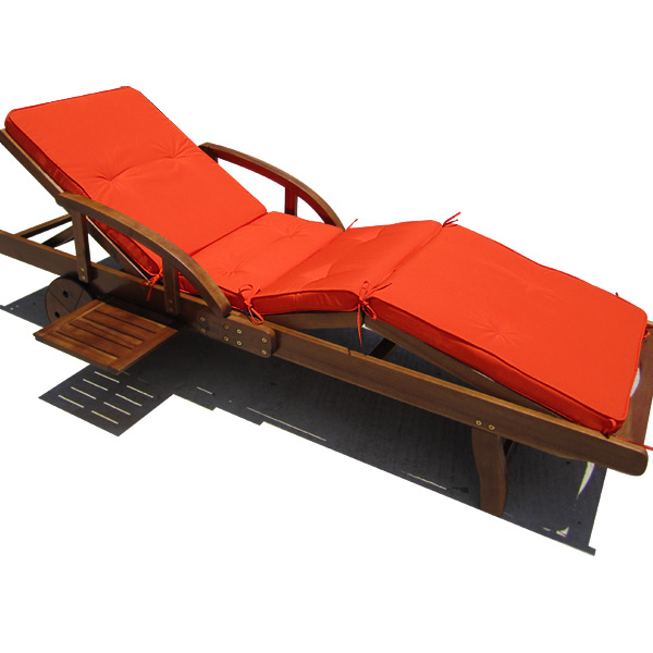 Sun lounger cushion pad cushions steamer waterproof lounger cushion