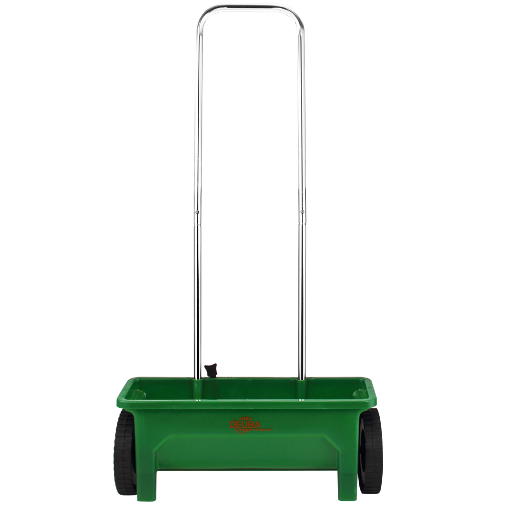Lawn Spreader 12L Seed Garden Outdoor Fertilizer Grit Grass Green Drop