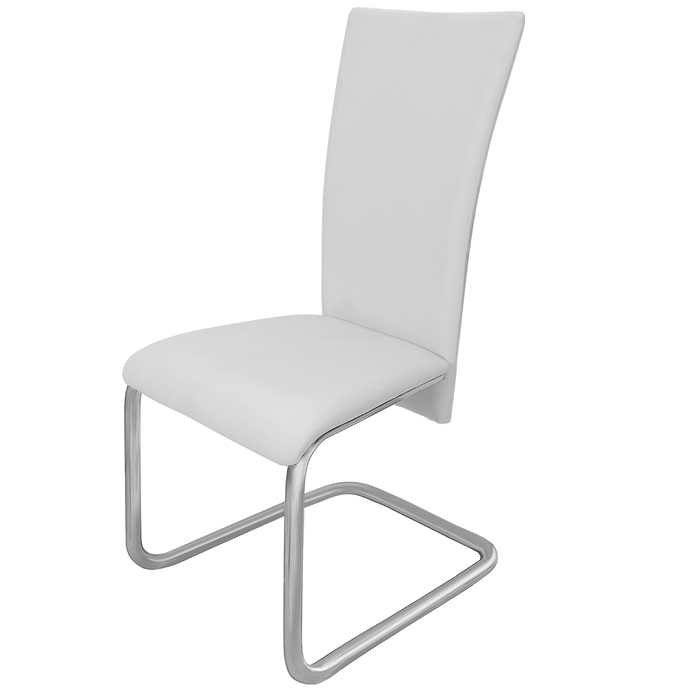 4x Freischwinger Stuhl Schwingstuhl Esszimmerstuhl Hochlehner